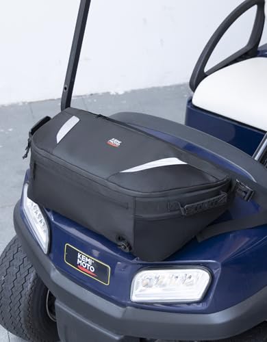 KEMIMOTO Golf Cart Cooler Bag 32L Fits 20-30 Cans Reflective PVC