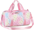 Kids Dance Bag with Shoe & Wet Compartments - Pink Bow Variation