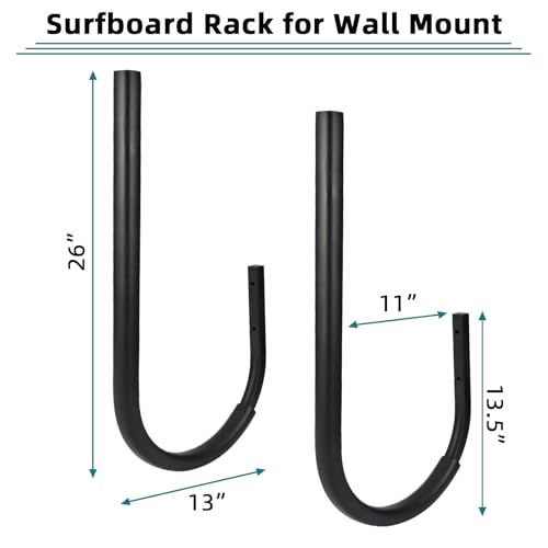 SUP Paddle Board and Kayak Storage Rack,Surfboard Wall Mount Rack