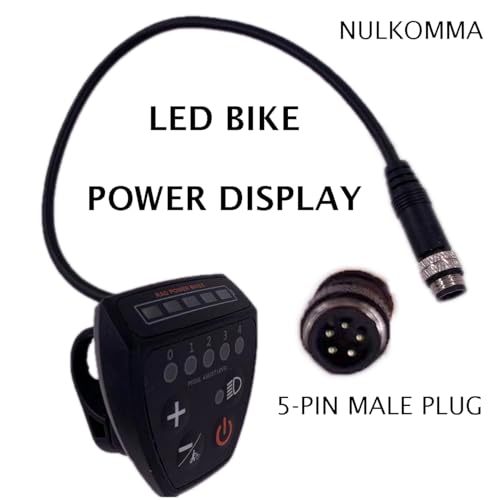 Electric Bike LED Display Meter 24V 36V 48V Cycling Computer Waterproof Control Panel