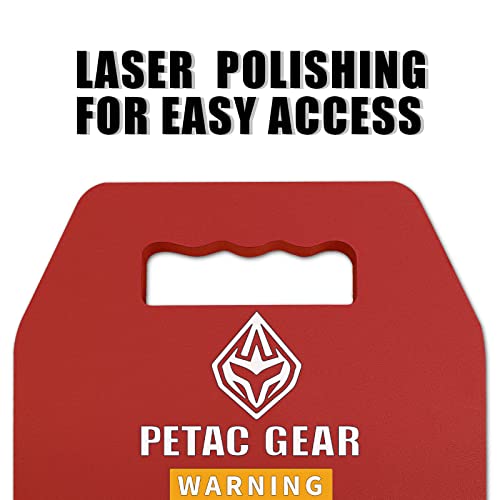 PETAC GEAR Tactical Weight Plates 10LB*2 for Weighted Vests & Fitness Training