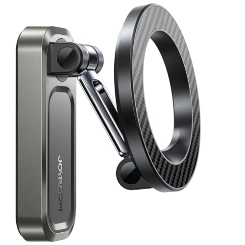 Joyroom Double-Fold Magnetic Golf Cart Phone Holder - Bare Titanium Variation