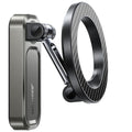 Joyroom Double-Fold Magnetic Golf Cart Phone Holder - Bare Titanium Variation