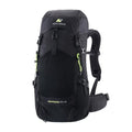 N NEVO RHINO 35L Internal Frame Hiking Backpack with Rain Cover - Black