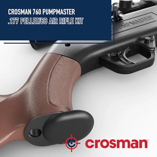 Crosman 760P Pump Master Kit Air Rifle .177 Caliber with Scope & Accessories
