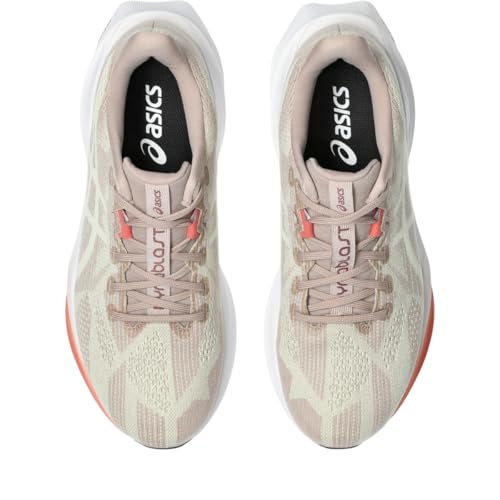 ASICS Women's DYNABLAST 5 Running Shoes - Fawn/Oyster White, Size 8