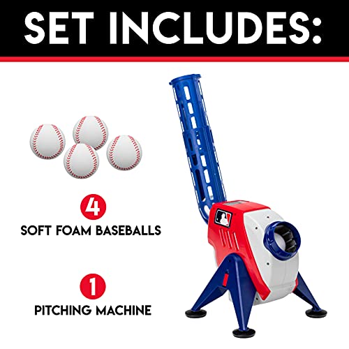 Franklin Sports MLB Power Pitcher Baseball Pitching Machine for Kids