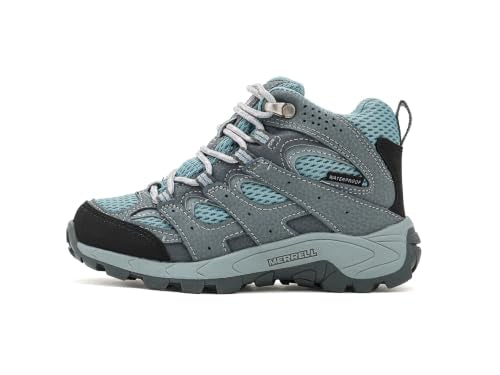 Merrell Unisex-Child Moab 3 Mid Waterproof Hiking Shoes - Big Kid Altitude Variation