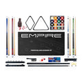 61 Piece Pool Table Accessories Set with Cue Sticks & Balls - All-in-One Billiard Kit for Home & Recreation