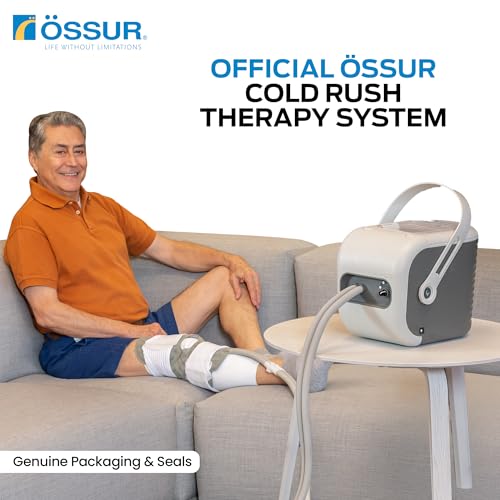 Cold Therapy Machine with Knee Pad - Quiet Post-Surgery Cryotherapy System