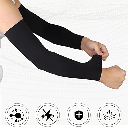 Cooling Sun Protection Arm Sleeves for Men - Compression Cover