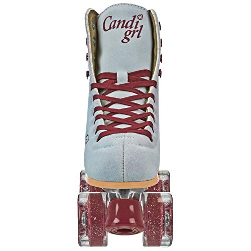 Artistic Roller Skates for Women & Men - Blue/Burgundy, Size 9