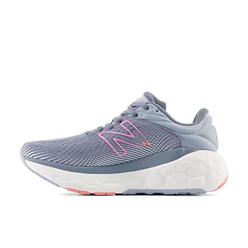 New Balance Women's Fresh Foam X 840f V1 Athletic Shoes - Arctic Grey & Raspberry, Size 6.5