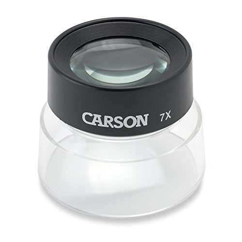 Carson LumiLoupe 7x Pre-Focused Stand Magnifier Loupe - Model LL-77