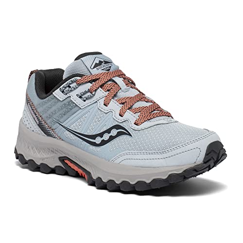 Women’s Trail Running Shoes - Saucony Excursion TR14 8.5 Sky & Coral