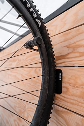 CNC Aluminum Bike Wall Mount Hook Supports up to 70 Lb for Indoor Storage