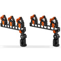 YakAttack SideStage Pro Rod Rack Set of 2 for Boat Track Systems - Kayak & Power Boat