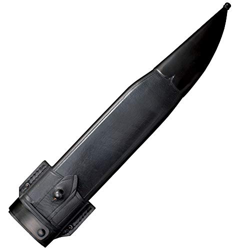 Cold Steel 1917 Frontier Bowie Fixed Blade Knife 12.25" Clip Point, Black Blade with Hardwood Handle