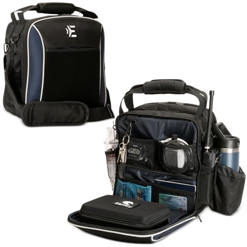 Pilot Flight Bag with Kneeboard and Ipad - EntireFlight Blue Pilot Bag for Accessories & Headset
