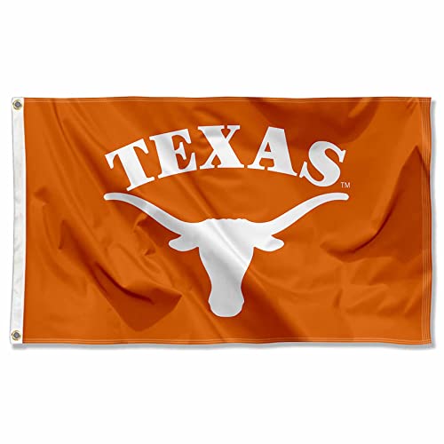 Large Texas Longhorns University College Flag - Official College Banner