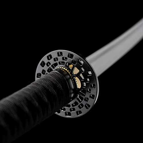 JIHPEN Sword Katana with Scabbard - Legends of the Night Black Custom