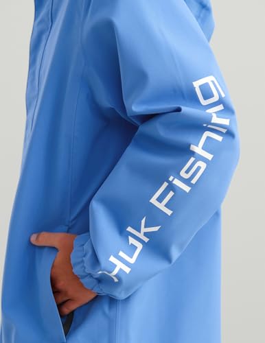 HUK Kids Unisex Storm Rain Jacket Small Regatta - Heavy Duty Windproof Coat