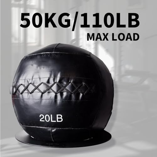 CONBUT Black Wall Mount Medicine Ball Rack for 14-Inch Exercise Balls - 3 Pack