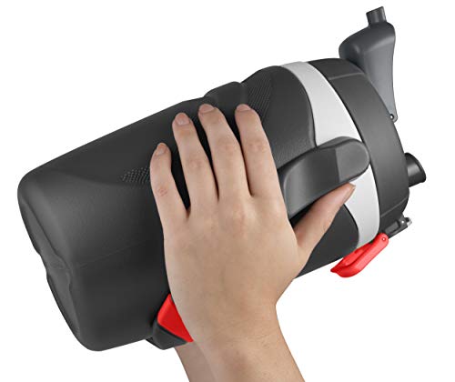 64 oz Hydration Water Bottle with Flip Spout Foam Insulation Locking Lid Handle