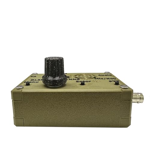 Malahit 5-Band QRP Transceiver with Army Green Case - Amateur Radio Equipment