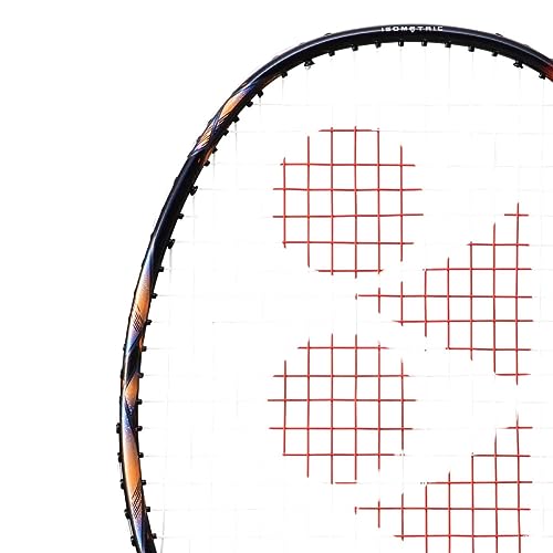Yonex ASTROX 77 Play Strung Badminton Racket - High Orange, Head Heavy, Flexible Shaft