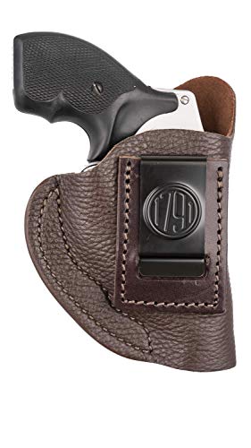 1791 Gunleather IWB Holster for J-Frame & Snub Nose Revolvers - Right Handed Brown Deer Skin