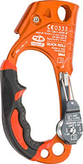 Quick Roll Ascender for Climbing - Right Hand, Orange