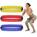 Touioi Hip & Core Resistance Loop Bands Set for Glute & Stretching Exercises - Yellow, Red, Blue