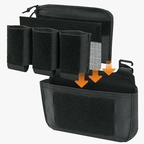 SABADO Front Flap Pouch 4-in-1 System with Triple Mag 5.56 Insert — Black Variation