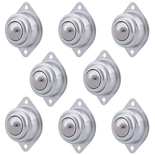 1-Inch Ball Transfer Bearings with Chrome Steel Swivel Rollers for Conveyor and Material Handling