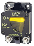 Blue Sea Systems 187-Series 60A Surface-Mount Circuit Breaker, DC, Trip Free, Waterproof