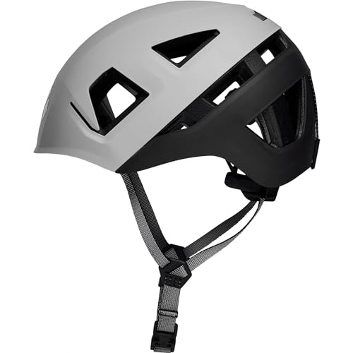 Black Diamond Climbing Helmet with Adjustable Fit and Dual Foam Safety