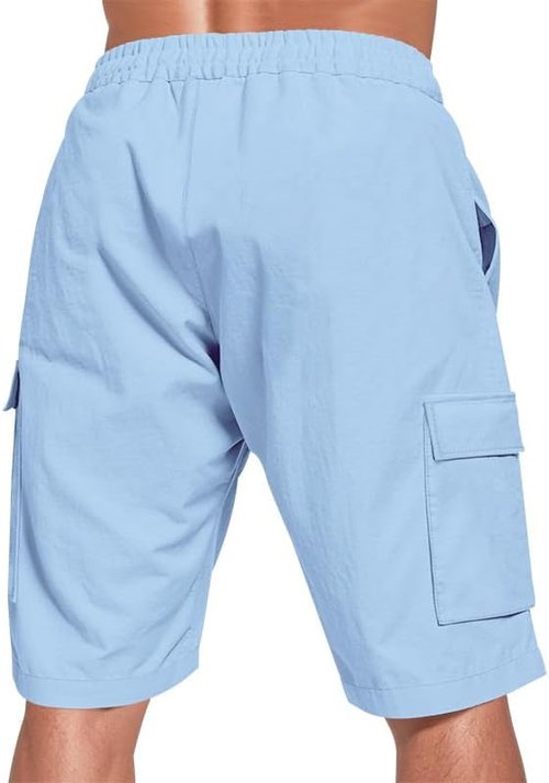DMOYALA Men's Cargo Shorts - Quick Dry Casual Workout Shorts with Pockets | Summer Beach Bermuda