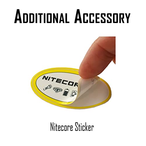 Nitecore EDC23 2500 Lumen Flat Rechargeable LED Flashlight with OLED Display