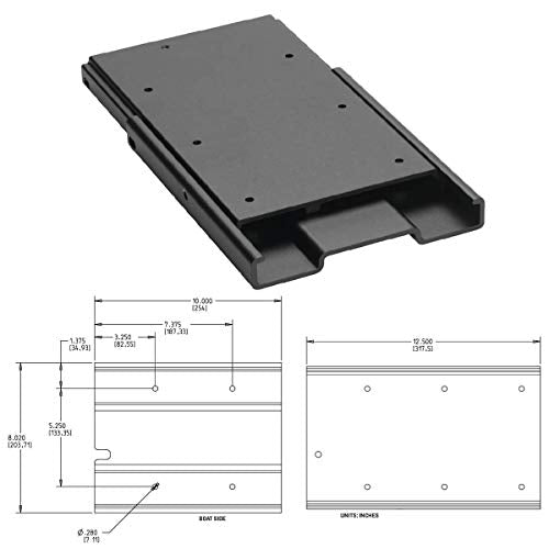 Minn Kota Quick Release Bracket for Trolling Motors, One Size, Model MKA-16-03