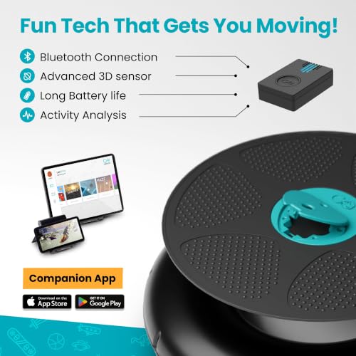 GoCube GoBalance Play App-Enabled Balance Board for Kids & Adults