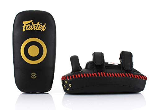 Fairtex KPLC5 Muay Thai Kickboxing Lightweight Thai Pads - Black