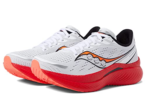 Saucony Women's Endorphin Speed 3 Running Shoes - White/Black/Vizi, Size 11