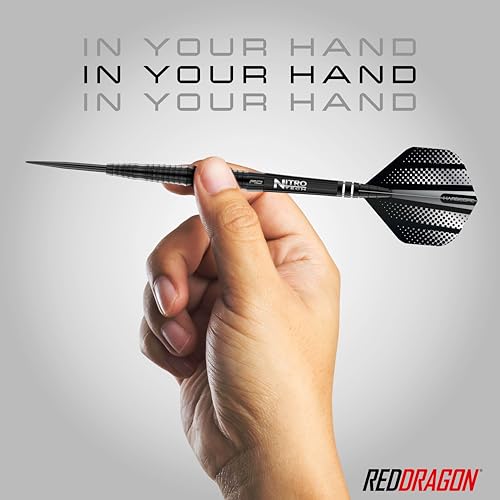 Professional Tungsten Darts Set 24g with Flights and Shafts – Razor Edge Grip