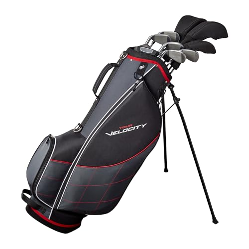 Men's Complete Golf Set with Stand Bag - Right Hand, Driver, Irons, Wedge