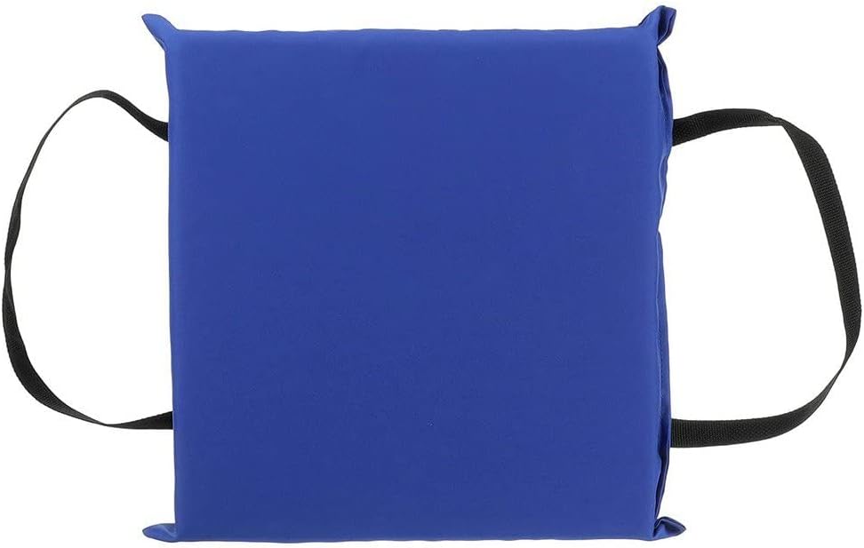 Seachoice Emergency Marine Foam Flotation Cushion - Square, 15" x 15", Blue for Safety on Water