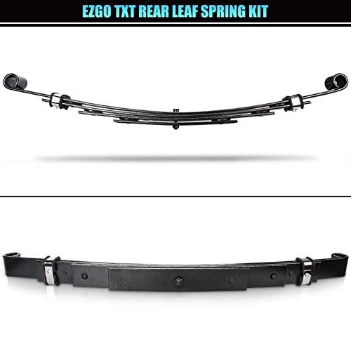 Geggkake Heavy Duty Rear Leaf Spring Bushings & Sleeves Kit for EZGO TXT Golf Cart