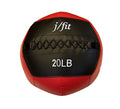 20-Pound Wall Ball - Soft Weighted Exercise Ball for Strength & Conditioning