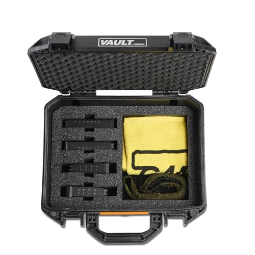 Pistol Foam Case V200 for Black - Rugged Multi-Pistol Storage