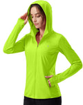 Soothfeel Women's Sun Protection Hoodie - Lightweight UPF 50+ Long Sleeve Jacket for Hiking | Pocket Included